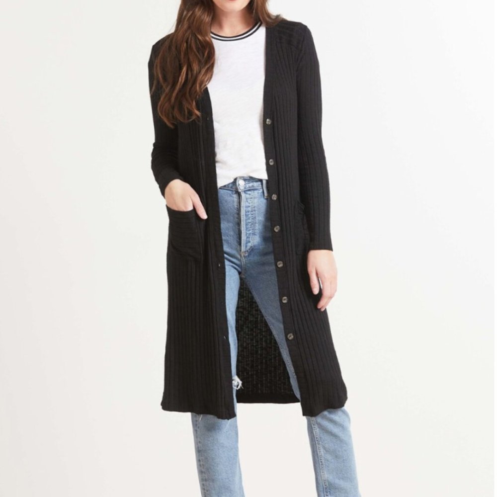 Michael Stars Ella Long Cardigan